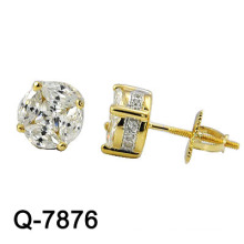 New Style 925 Sterling Silver Studs K Gold Plating